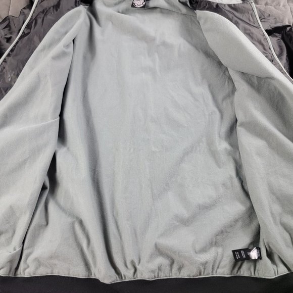 Santa Cruz Skateboarding Dot Mens XL Black Hooded Windbreaker Jacket Long Sleeve - Picture 4 of 10